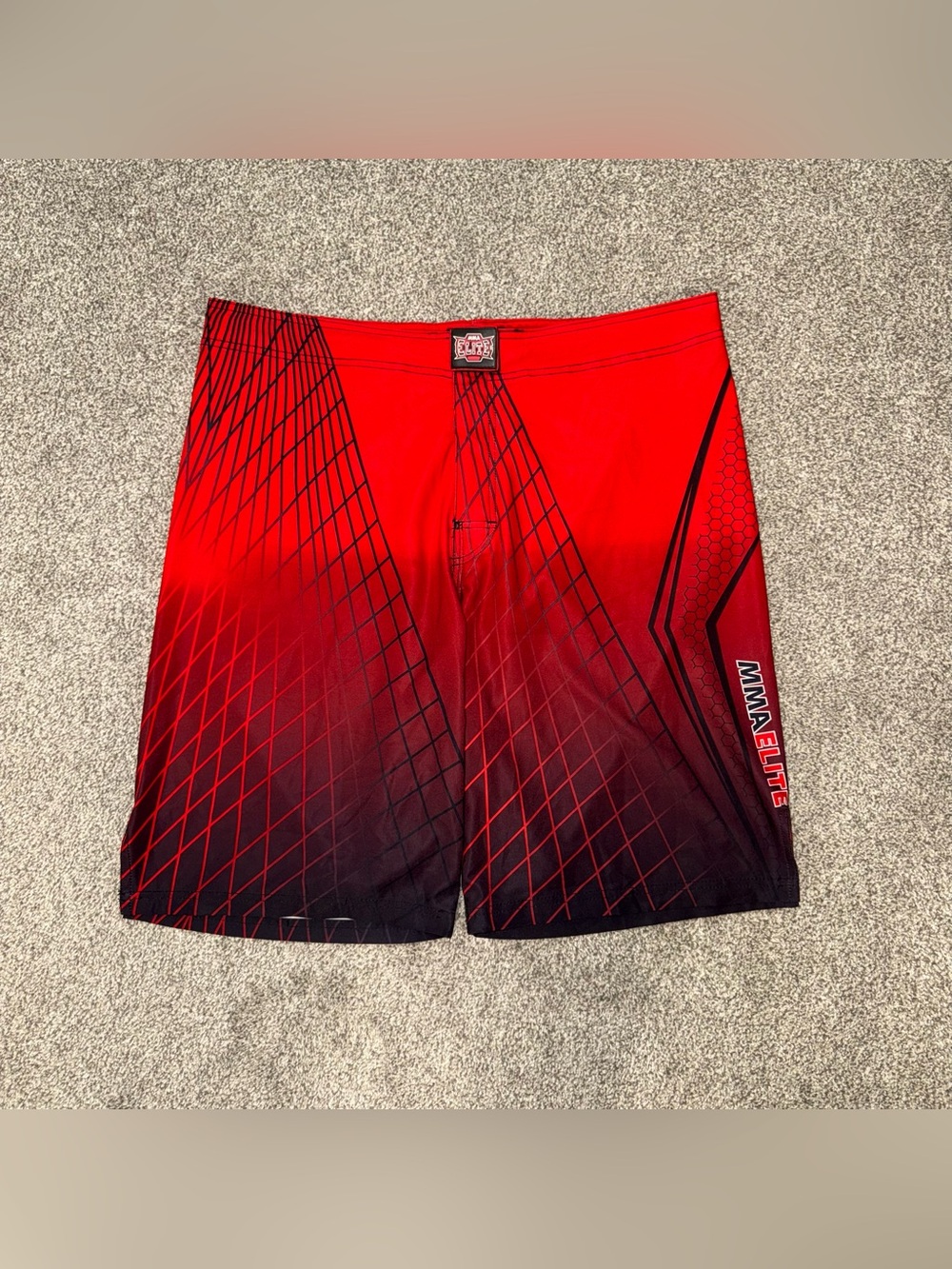 MMA Elite Men’s Red Athletic Shorts